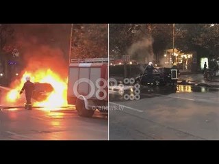 Ora News - Shkrumbohet makina në Tiranë