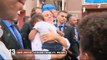 Emmanuel Macron en visite à Saint Martin