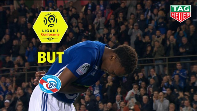 But Lebo MOTHIBA (81ème) / RC Strasbourg Alsace - Dijon FCO - (3-0) - (RCSA-DFCO) / 2018-19