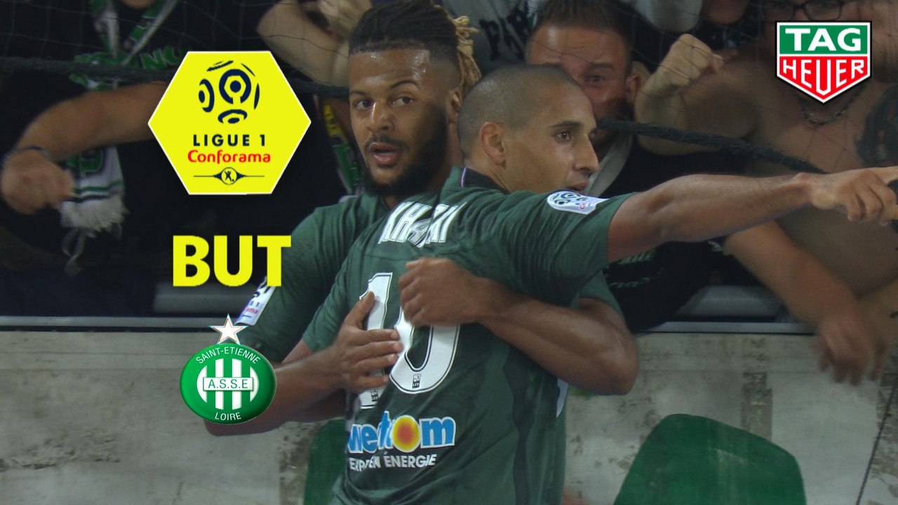 But Wahbi KHAZRI (41ème) / AS Saint-Etienne - AS Monaco - (2-0) - (ASSE-ASM) / 2018-19