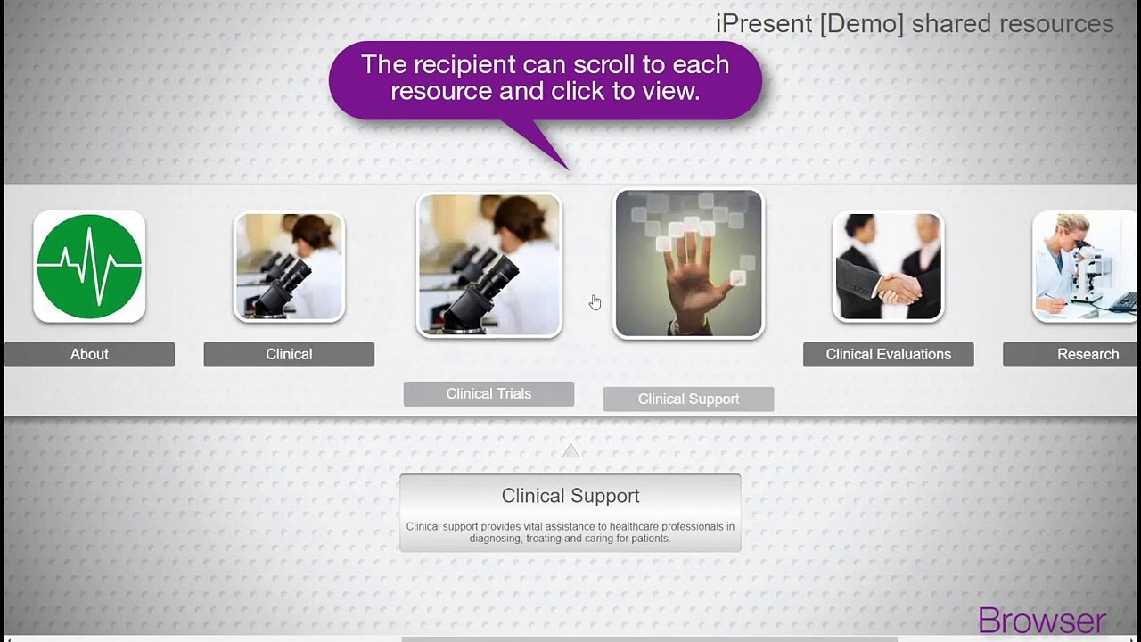 iPresents Online Shared Playlists