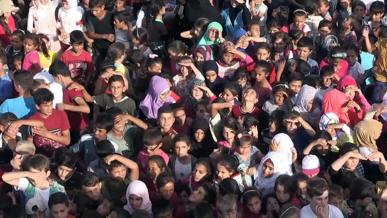 Savaş mağduru çocukların yüzünü güldürdüler - KİLİS