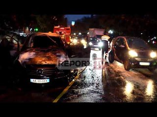 Report Tv-Digjet makina afër urës së Tabakëve