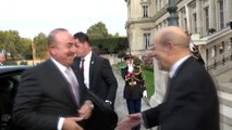 Çavuşoğlu, Fransa Dışişleri Bakanı Le Drian ile bir araya geldi - PARİS