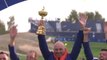 VIRAL: Golf: Europe lift Ryder Cup trophy
