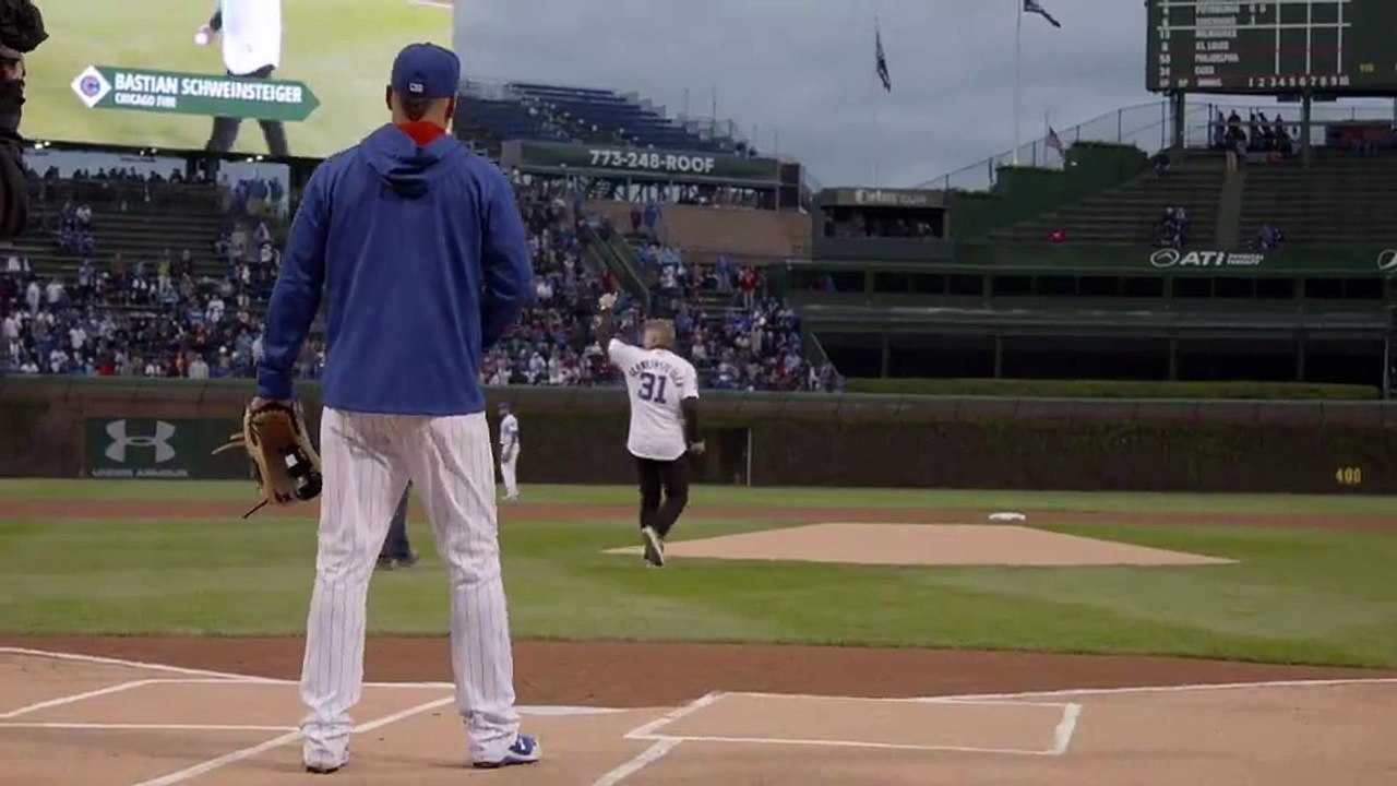 Congrats on yesterday’s win, Chicago Cubs! And thanks for the stunning possibility of throwing the first pitch last night ⚾