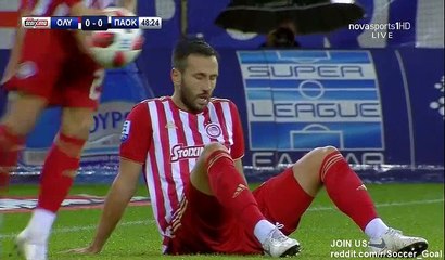 Jagos Vukovic Own Goal HD - Olympiakos Piraeus 0 - 1 PAOK - 30.09.2018 (Full Replay)