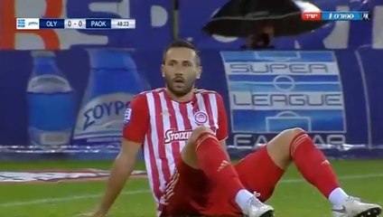 0-1 Jagos Vukovic UNBELIEVABLE Own Goal - Olympiakos 0-1 PAOK  - 30.09.2018 [HD]