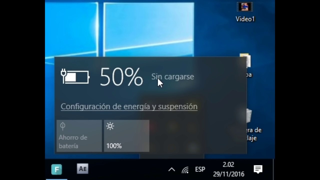 conectado y sin cargarse solución 2018 windows 10 hp g62