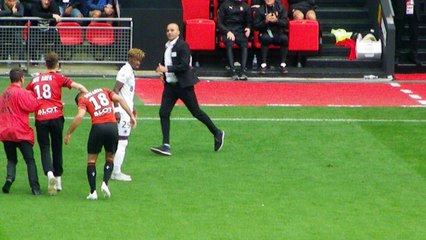 30/09/18 : SRFC-TFC : changement Ben Arfa / Del Castillo (63')