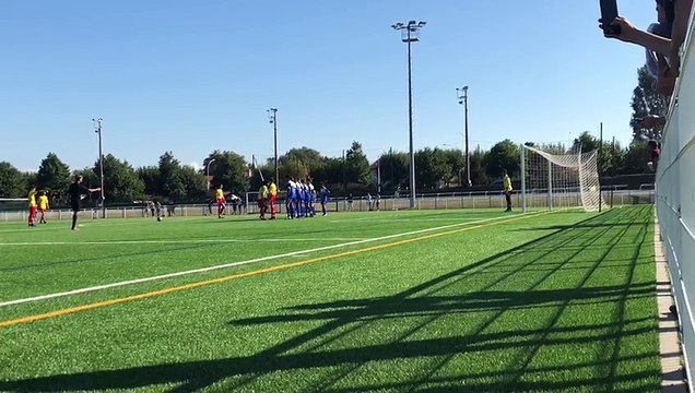 OUVERTURE DU SCORE DES U17 A BIARRITZ