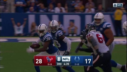 Pierre Desir takes ball out of DeAndre Hopkins' hands for INT