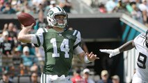 Darnold passes deep right to Enunwa for a 42-yard gain