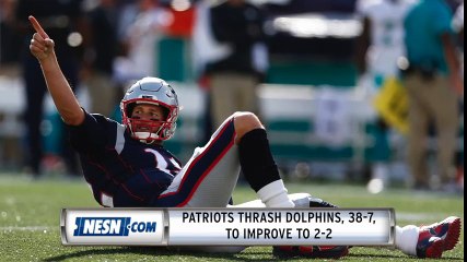 INSTANT REACTION: Patriots use running attack to thrash Dolphins