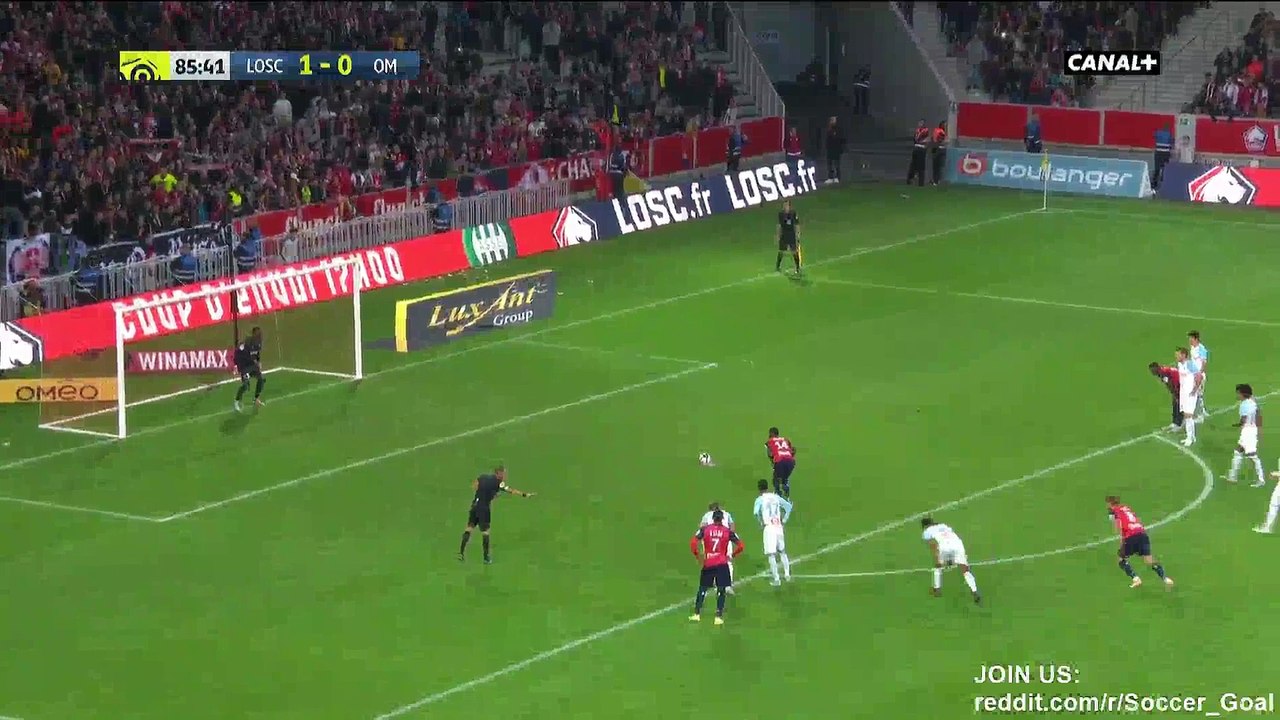Jonathan Bamba penalty Goal HD - Lille 2 - 0 Marseille - 30.09.2018 (Full Replay)