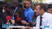 Saint-Martin : Emmanuel Macron à l'écoute des habitants