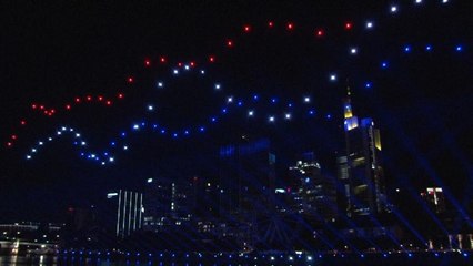 آتش‌بازی به سبک قرن ۲۱ام در آلمان