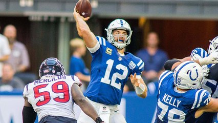 Andrew Luck's Hail Mary attempt falls incomplete to force OT