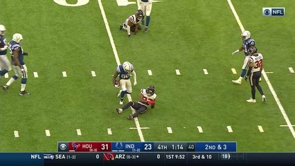 Luck throws unreal tight-window pass to Chester Rogers