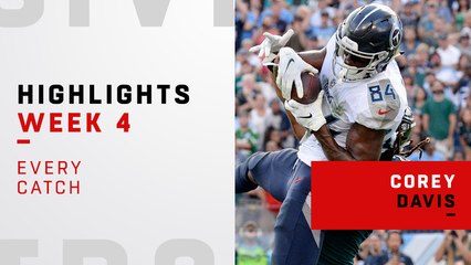 Every Corey Davis catch vs. Eagles | Week 4