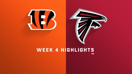 Bengals vs. Falcons highlights | Week 4