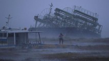 Typhoon batters Southern Japan