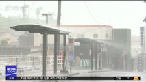 태풍 '짜미' 日 상륙해 수도권으로…공항·철도 폐쇄