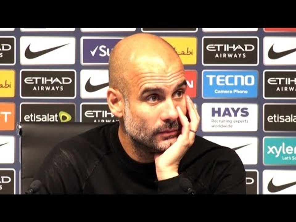 Manchester City 2-0 Brighton - Pep Guardiola Po...