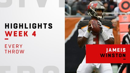 Every throw from Jameis Winston's return | Week 4