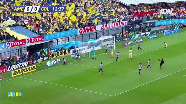Club América vs Chivas Guadalajara 1-1 Resumen Goles