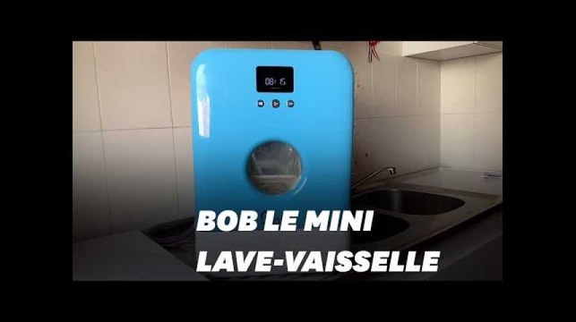 Ce mini-lave vaisselle made in France va vous faire jeter votre éponge
