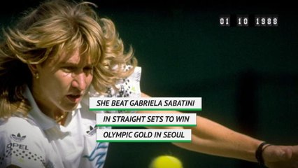 On This Day - Steffi Graf completes historic 'golden slam' year
