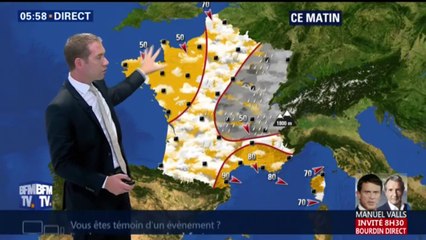 Download Video: Météo: « Des nuages et un peu de pluie sur la partie est et des éclaircies dans l’ouest du pays »