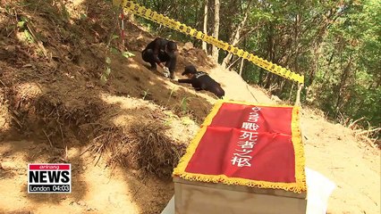 Remains of 64 South Korean war dead repatriated after 68 years