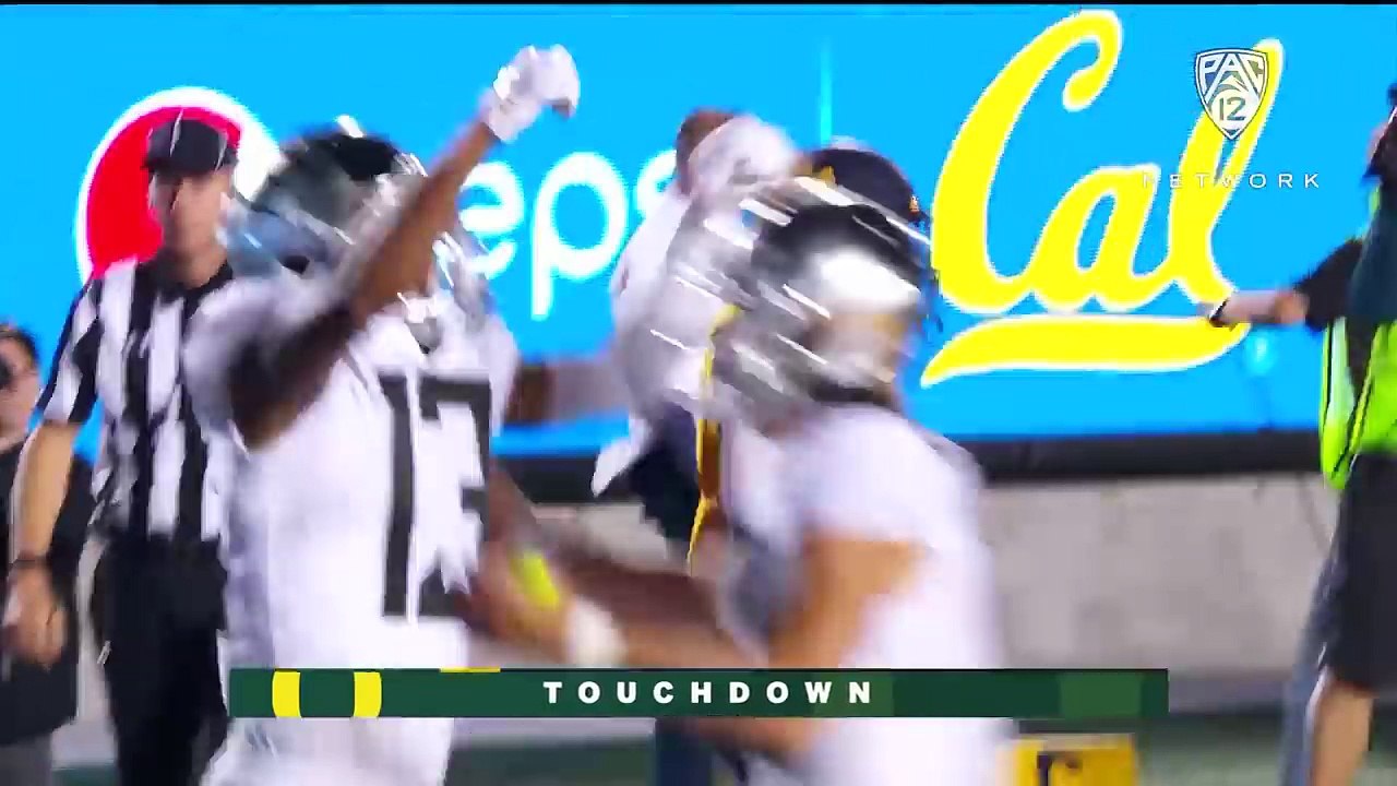Highlights No 19 Oregon football forces five turnovers, uses balanced attack in win at No 24 Cal