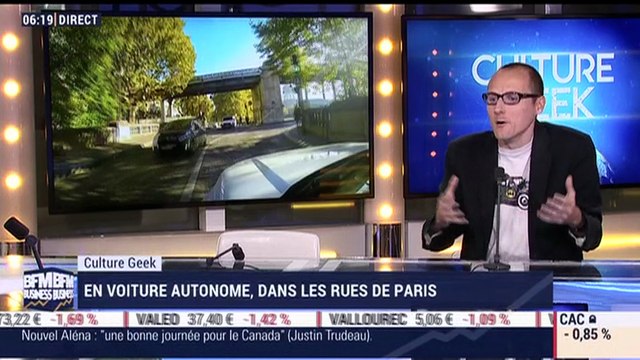 Anthony Morel: En voiture autonome, dans les rues de Paris - 01/10