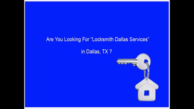 Locksmith Dallas TX | Call Now: 469-480-3097
