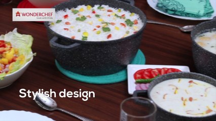 Granite Die-Cast Casserole Set Of 6pc - Wonderchef