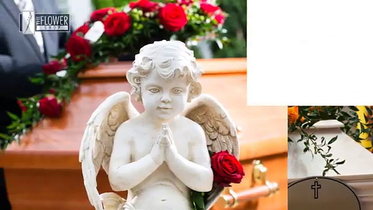 The Flower Shop offers funeral flowers that can be sent to the private home or funeral home