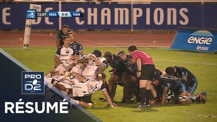 PRO D2 - Résumé Massy-Vannes: 6-21 - J6 - Saison 2018/2019