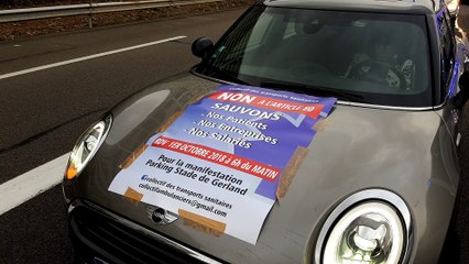 Sur le périphérique à Bron