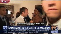 Macron'dan skandal görüntü
