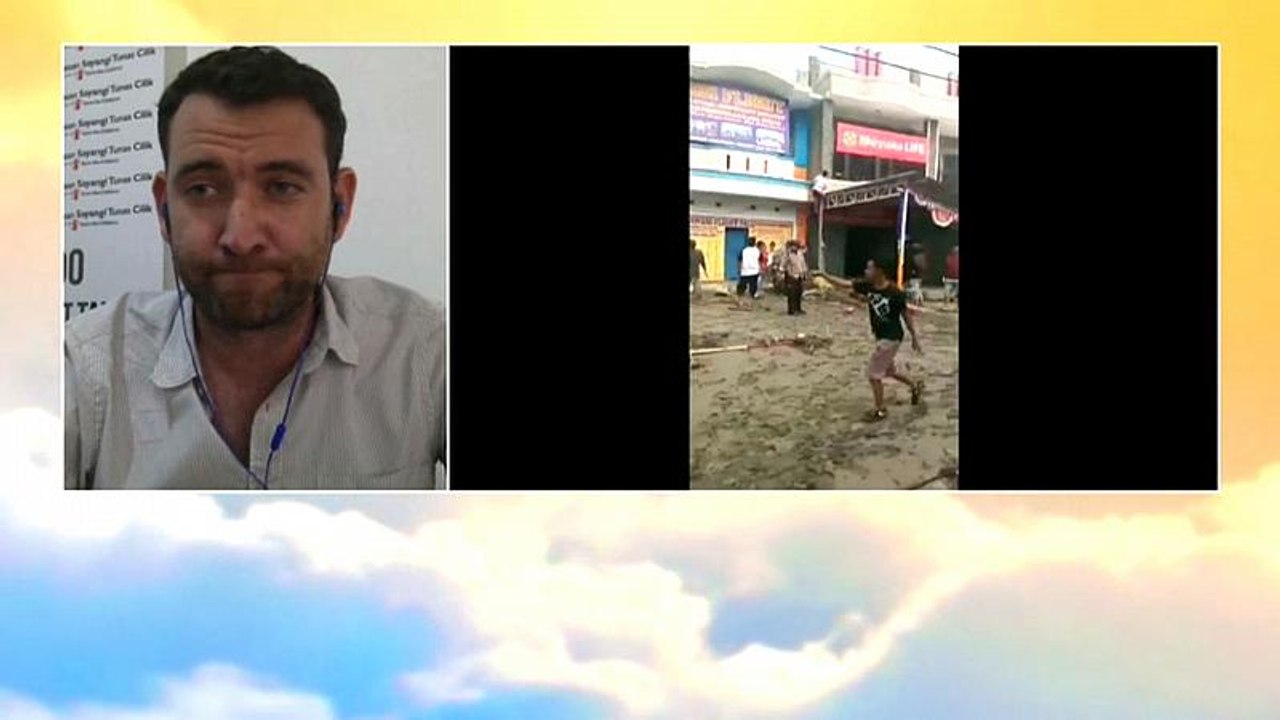 Erdbeben in Indonesien: 'Kinder wurden von ihren Familien getrennt'