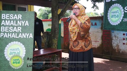 Penyerahan Donasi SDN 03 Pabuaran Dari Massiv Amal