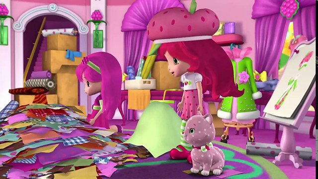 Charlotte aux Fraises-Aides de nettoyage de fraises-Dessin Animé