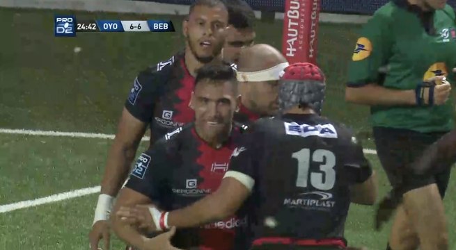 Résumé Oyonnax / Bourg-en-Bresse - 6ème journée ProD2