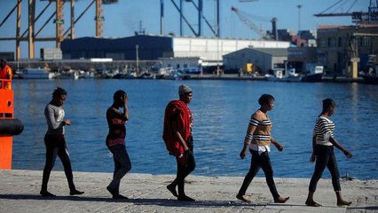 700 afrikait mentett ki a spanyol parti őrség