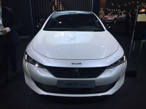 peugeot 508 : Prête - vidéo en direct du Mondial de l'auto 2018