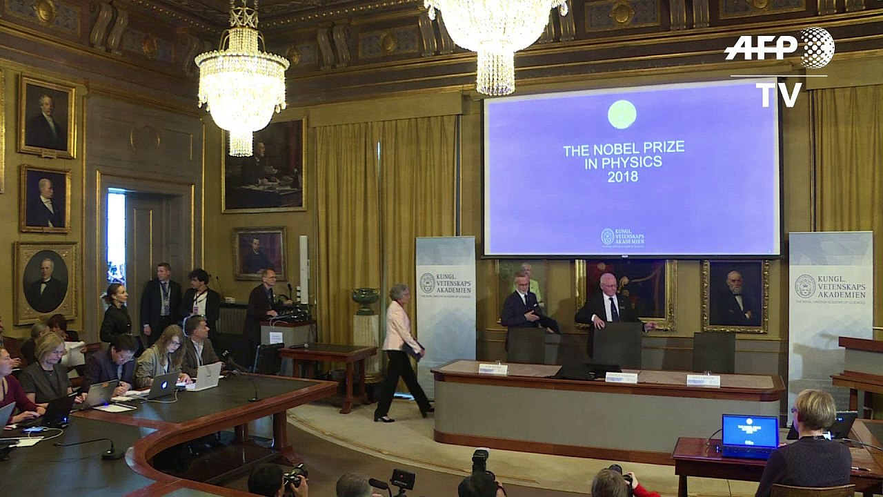 Pioneros del láser premiados con el Nobel de Física