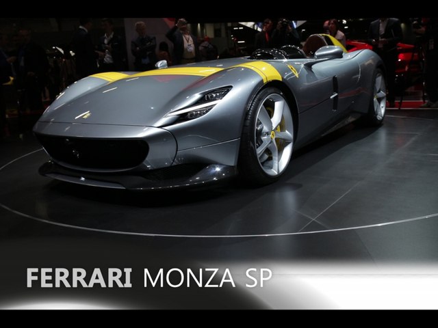 Ferrari Monza SP1 et SP2 en direct du Mondial...